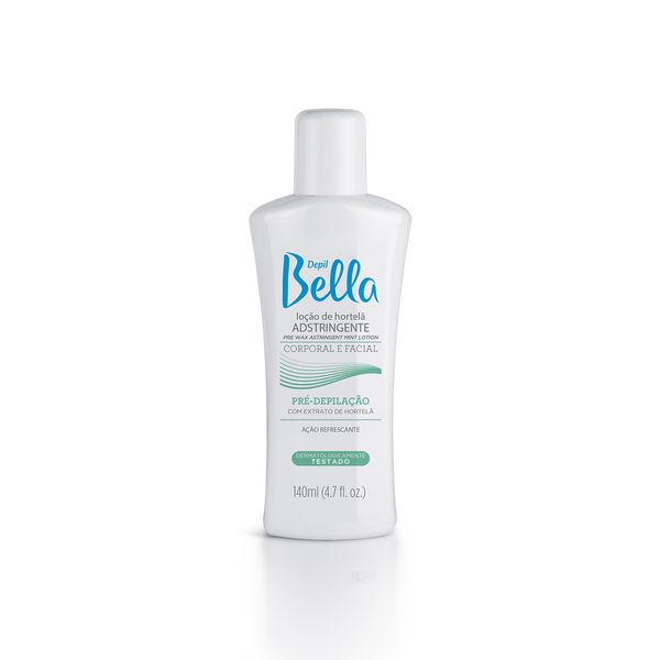 Loção de Hortelã Adstringente Pré-Depilação Depil Bella | Raavi
