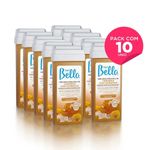 Kit--com--10--Refil--Cera--Depilatoria--Roll--On--Camomila--e--Calendula--Deo--Depil--Bella